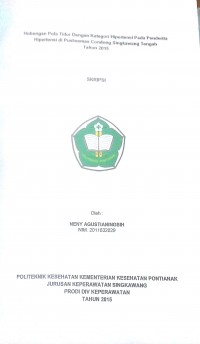 GAMBARAN ANGKA KARIES GIGI MOLAR PERTAMA PERMANEN PADA ANAK SD NEGERI 08 TANJUNG HILIR KECAMATAN PONTIANAK TIMUR TAHUN 2003