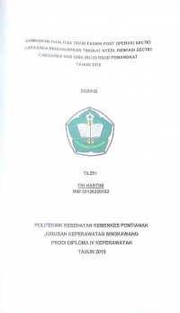 GAMBARAN TINGKAT PENDIDIKAN TERHADAP TINDAKAN PENAMBALAN ATAU PENCABUTAN PADA PUSKESMAS KAMPUNG BANGKA JL. IMAN BONJOL GANG BUSRI PONTIANAK SELATAN