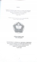 STUDY KANDUNGAN FORMALIN PADA TAHUN YANG DIPERDAGANGKAN DI KOTA PONTIANAK TAHUN 2006