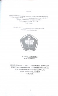 FAKTOR-FAKTOR YANG BERHUBUNGAN DENGAN PERILAKU MAKAN PAGI PADA ANAK USIA SEKOLAH DI SD 27 PONTIANAK