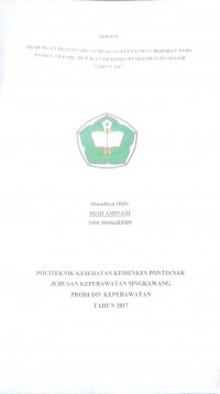 HUBUNGAN STATUS GIZI DENGAN KEJADIAN ANEMIA DALAM KEHAMILAN DI PUSKESMAS MANDOR KECAMATAN MANDOR KABUPATEN LANDAK TAHUN 2009