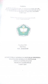 PERBEDAAN KADAR GULA DARAH TERHADAP POLA MAKAN DAN STATUS IMT PADA PASIEN DIABETES MELITUS TIPE 2 DI INSTALASI RAWAT JALAN RSUD dr. SOEDARSO PONTIANAK