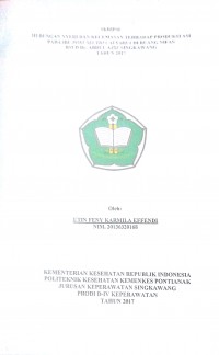 HUBUNGAN ASUPAN ENERGI, ASUPAN PROTEIN, TINGKAT PENGETAHUAN GIZI IBU DAN HASIL TANGKAPAN IKAN TERHADAP STATUS GIZI BALITA PADA KELUARGA NELAYAN DI DESA SUNGAI KINJIL KECAMATAN BENUA KAYONG KABUPATEN KETAPANG