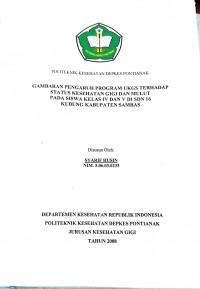 HUBUNGAN PERILAKU KELAURGA SADAR GIZI TERHADAP STATUS GIZI BAYI UMUR 6-12 BULAN PADA KELUARGA MISKIN DI WILAYAH KERJA PUSKESMAS PADANG TIKAR KECAMATAN BATU AMPAR KABUPATEN KUBU RAYA