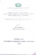 STUDI BIONOMIK VEKTOR MALARIA DI KECAMATAN TELUK KERAMAT KABUPATEN SAMBAS TAHUN 2010