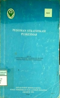 PEDOMAN STRATIFIKASI PUSKESMAS