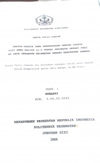 KAJIAN BIONOMIK VEKTOR FILARIASIS DI WILAYAH KERJA PUSKESMAS SUNGAI ASAM KECAMATAN SUNGAI RAYA KABUPATEN KUBU RAYA TAHUN 2010