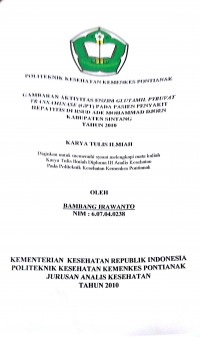 GAMBARAN STATUS GIZI, KADAR HEMOGLOBIN, PERILAKU BELAJAR DAN PRESTASI BELAJAR SANTRI DI PESANTREN AL-MUKHLISIN DESA ANTIBAR KECAMATAN MEMPAWAH TIMUR KABUPATEN PONTIANAK