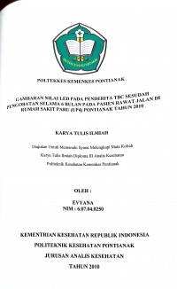 GAMBARAN PENERAPAN PERILAKU KELURGA SADAR GIZI (KADARZI) DALAM RUMAH TANGGA PADA PETUGAS KESEHATAN PUSKESMAS KOTA PONTIANAK