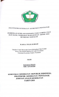 HUBUNGAN ANTARA JARAK DAN KONSTRUKSI SUMUR GALI DENGAN KUALITAS BAKTERIOLOGIS AIR SUMUR GALI DESA BENTUNAI KECAMATAN SELAKAU KABUPATEN SAMBAS