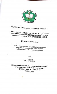 STUDI KEBERADAAN FORMALIN DAN KONDISI FISIK KESEGARAN IKAN YANG DIJUAL DI KOTA PONTIANAK TAHUN 2011