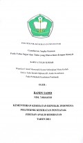 EVALUASI TERLAMBATNYA PENCABUTAN GIGI SERI SUSU PADA ANAK USIA 6-7 TAHUN PADA SISWA KELAS I SD NEGERI 13 PONTIANAK BARAT TAHUN 2010