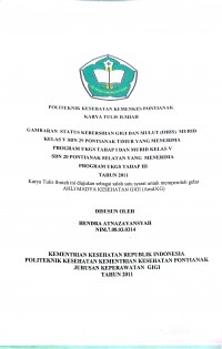 HUBUNGAN PREFERENSI MAKANAN TERHADAP STATUS GIZI MAHASISWI DI ASRAMA I POLTEKKES KEMENKES PONTIANAK