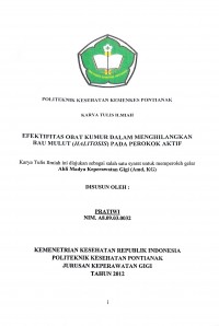 HUBUNGAN TEMPAT PENAMPUNGAN AIR DAN PERILAKU MASYARAKAT DENGAN ANGKA BEBAS JENTIK (ABJ) DIPEMUKIMAN KELURAHAN SEI-GARAM KECAMATAN SINGKAWANG UTARA