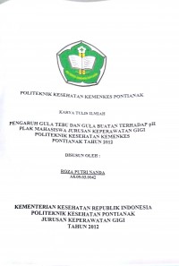 HUBUNGAN TERAPI DIET BEBAS GLUTEN DAN KASEIN DENGAN PERKEMBANGAN ANAK AUTISME DI LEMBAGA PENDIDIKAN DAN PELATIHAN BINA ANAK BANGSA KOTA PONTIANAK