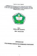 GAMBARAN PERILAKU ATLET PENCAK SILAT KOTA PONTIANAK DALAM MEMPERTAHANKAN BERAT BADAN DI KELAS YANG DIINGINKANNYA SAAT BERADA DI LUAR PEMUSATAN LATIHAN