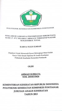 EVALUASI FACTOR LINGKUNGAN FISIK HOME INDUSTRY KONVEKSI DI KOTA SINGKAWANG TAHUN 2014