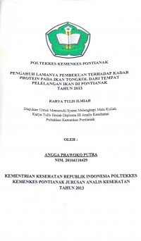 FAKTOR-FAKTOR YANG BERHUBUNGAN DENGAN KEPEMILIKAN JAMBAN SEHAT RW 38 KELURAHAN SIANTAN HILIR KECAMATAN PONTIANAK UTARA TAHUN 2014