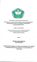 Hubungan kajian dengan angka kuman pada makanan jajanan tradisional di Pasar Puring Kecamatan Pontianak Utara tahun 2014. Apriansyah, Diky
Pontianak : Poltekkes Kemenkes Pontianak, 2015. 50 Hal