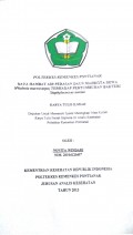 Hubungan factor debu terhirup dengan gangguan fungsi Paru pada pekerja Pabrik Penggilingan Padi di Kecamatan Bengkayang. Juliyadi, Hendra
Pontianak : Poltekkes Kemenkes Pontianak, 2015. 36 Hal