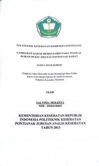 Faktor-faktor yang berhubungan dengan kejadian ISPA pada pekerja penyapu jalan di Kota Pontianak. Safitri, Nurul
Pontianak : Poltekkes Kemenkes Pontianak, 2015. 50 Hal