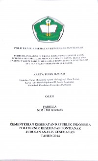 GAMBARAN ASUPAN ENERGI, ASUPAN PROTEIN, POLA ASUH, PENDAPATAN DAN STATUS GIZI BALITA 6-36 BULA DI DESA SERUMPUN BULUH KECAMATAN TEBAS KEBUPATEN SAMBAS