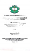 Hubungan Sarana Sanitasi Dasar Dengan Kejadian Diare Di Wilayah Kerja UPTD Puskesmas Kecamatan Pontianak Utara Tahun 2015 / Rico Indri Setiady.-- Pontianak : Poltekkes Kemenkes Pontianak Jurusan Kesehatan Lingkungan, 2015.- 65 p