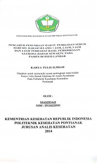 Hubungan Pendidikan, Pengetahuan Dan Pendapatan Terhadap Kepemilikan Jamban Sehat Di Desa Sungai Nipah Kecamatan Siantan Kabupaten Mempawah Tahun 2015 / Winda Kartika Sari.-- Pontianak : Poltekkes Kemenkes Pontianak Jurusan Kesehatan Lingkungan, 2015.- 47 p