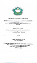 Gambaran Penggunaan Sumber Air Bersih Masyarakat Di Kecamatan Pontianak Utara Wilayah Kerja Puskesmas Khatulistiwa 2016 /.-- Pontianak : PoltekkesKemenkes Pontianak JurusanKesehatanLingkungan, 2016.- 39 p