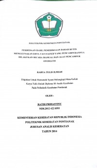 Persepsi ibu tentang factor-faktir yang berhubungan dengan pasokan ASI di Wilayah UPK Puskesmas Siantan Hulu Kecamatan Pontianak Utara.