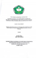 Gambaran Paparan Zat Pewarna sintetik Methanyl Yellow Pada Pangan Jajanan Anak Sekolah Dasar Madrasah Ibtidaiyah Negeri Teladan Pontianak / Annisa Ria Bintang.—Pontianak : Politeknik Kesehatan Kemenkes Pontianak Jurusan Gizi, 2015.- 43 Hal