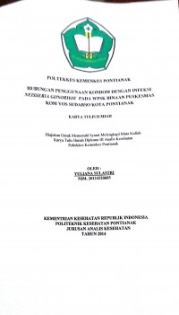 Gambaran Pola Pemberian Makanan Pendamping ASI Dan Status Gizi Anak Usia 6-24 Bulan Di Wilayah Kerja Puskesmas Pusat Damai Kabupaten Sanggau / Erny Wulanda Pratiwi.--  Pontianak : Politeknik Kesehatan Kemenkes Pontianak Jurusan Gizi, 2015.- 61 Hal