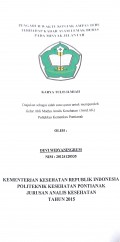 Hubungan Pengetahuan Gizi Dan Pendidikan Ibu Terhadap Status Gizi Anak Usia 12-59 Bulan Pasca Perawatan Gizi Buruk Di Therapeutic Feeding Center (TFC) Fajar Pontianak Timur / Jerry Gustian.--  Pontianak : Politeknik Kesehatan Kemenkes Pontianak Jurusan Gizi, 2015.- 49 Hal