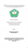 Hubungan Daya Terima Makanan Terhadap Status Gizi Pada Mahasiswa Di Asrama Prodi Ilmu pemerintahan Fisip Untan Pontianak / Sri Wahyuningsih.--  Pontianak : Politeknik Kesehatan Kemenkes Pontianak Jurusan Gizi, 2015.- 72 Hal