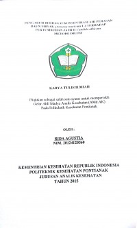 Gambaran Pengetahuan Gizi, Asupan Energy Dan protein Pada Pasien Gagal Ginjal Kronik Yang Menjalani Hemodialisa Rawat Jalan Di RSUD Dr. Soedarso Pontianak / Tilla Dwi Fitri.--  Pontianak : Politeknik Kesehatan Kemenkes Pontianak Jurusan Gizi, 2015.- 43 Hal