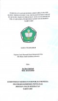 Perbedaankadar Hemoglobin (HB) padaIbuHamil Trimester III yang mengkomsumsi Tablet Fe kurangdaristandardansesuaistandar di Wilayah KerjaPuskesmasKomYosSudarsotahun 2015. Indriani, Sri Dewi
Pontianak :PoltekkesKemenkes Pontianak, 2015. 50 Hal