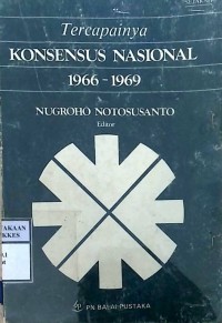 TERCAPAINYA KONSENSUS NASIONAL 1966-1969