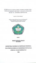 Prevalensi Dan Tingkat Keparahan Karies Gigi Molar Satu Tetap Rahang Atas Dan Rahang Bawah Pada Anak Kelas IV Di Madrasah Ibtidaiyah Asysyamsiyah Pontianak Timur Tahun 2015 / Wiwin Herfiana.-- Pontianak : Poltekkes Kemenkes Pontianak Jurusan Keperawatan Gigi, 2015.- 31 p