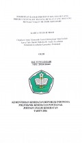 Perbedaan Kadar Protein Pada Telur Yang Direbus Setengah Matang Dengan Yang Matang Menggunakan Metode Kjeldahl / Ike Yuni Lestari.-- Pontianak : PoltekkesKemenkes Pontianak JurusanAnalis Kesehatan, 2016.- 52 p