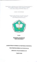 Efektifitas Ekstrak Daun Kemangi (Ocimum basilicum L.) Dalam / Arief Ilham Sutrisno.-- Pontianak : PoltekkesKemenkes Pontianak JurusanAnalis Kesehatan, 2016.- 40 p