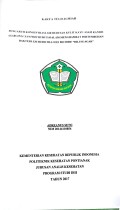 Pengaruh Konsentrasi Air Rebusan Kulit Kayu Asam Kandis (Garcinia Xanthochymus) dalam Menghambat Pertumbuhan Bakteri Escherichia Coli Metode “Dilusi Agar”/ Seto, Adreanus.-- Pontianak : PoltekkesKemenkes Pontianak JurusanAnalis Kesehatan, 2017.- 46 p