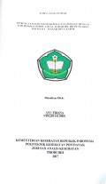 Hubungan Rasio Lingkar Pinggang Pinggul Dengan Kadar Kolesterol Total Darah Ibu-Ibu Pengajian Raudatul Jannah Desa Kapur / Triana, Ayu.-- Pontianak : PoltekkesKemenkes Pontianak JurusanAnalis Kesehatan, 2017.- 46 p