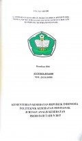 Gambaran Kejadian Pediculosis Capitis Pada Siswa SD Negeri 64 Jalan Sungai Raya Dalam Komplek Kopri Pontianak / Junaidi, Aloysius.-- Pontianak : PoltekkesKemenkes Pontianak JurusanAnalis Kesehatan, 2017.-  p