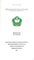 Perbedaan Kadar Formalin Ikan Asin Sebelum Dan Sesudah Direndam Dengan Air Leri Cucian Pertama Selama 1 Jam 2 Jam Dan 3 Jam / Sari, Desi Ratna.-- Pontianak : PoltekkesKemenkes Pontianak JurusanAnalis Kesehatan, 2017.- 48 p