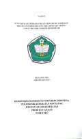 Pengaruh Penambahan Buah Mengkudu Terhadap Bilangan Peroksida (PV) Pada Minyak Goreng Sawit Metode Spektrofotometri / Saputro, Eko.-- Pontianak : PoltekkesKemenkes Pontianak JurusanAnalis Kesehatan, 2017.- 56 p