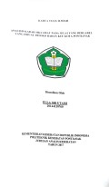 Analisis Kadar Siklamat Pada Selai Yang Berlabel Yang Di Jual Di Toko Bahan Kue Kota Pontianak / Utami, Ella Sri.-- Pontianak : PoltekkesKemenkes Pontianak JurusanAnalis Kesehatan, 2017.- 47 p
