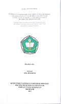 Perbedaan Kadar nitrit Pada Rebusan Bayam Merah (Amaranthus tricolor L) Yang Disimpan Selama 3 Jam; 3,5 Jam; 4,5 Jam Dan 5 Jam Menggunakan Metode Spektrofotometri.-- Pontianak : PoltekkesKemenkes Pontianak JurusanAnalis Kesehatan, 2017.- 41p