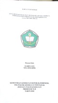Pengaruh Ekstrak Daun Mengkudu (Morinda citrifolia L.) Terhadap Pertumbuhan Bakteri Staphylococcus aureus Metode Difusi / Hardiyanti.-- Pontianak : PoltekkesKemenkes Pontianak JurusanAnalis Kesehatan, 2018.- 46p