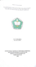 Pengaruh Aktivator Asam Klorida Pada Arang Sekam Padi Terhadap Kadar Besi (Fe) Pada Air Sumur Gali Metode Spektrofotometri Serapan Atom (SSA) / Muharina Lean.-- Pontianak : PoltekkesKemenkes Pontianak JurusanAnalis Kesehatan, 2018.- 58p