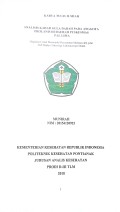 Analis Kadar Gula Darah Pada Anggota Prolanis Di Daerah Puskesmas Pal Lima / Munirah.-- Pontianak : PoltekkesKemenkes Pontianak JurusanAnalis Kesehatan, 2018.- 43p